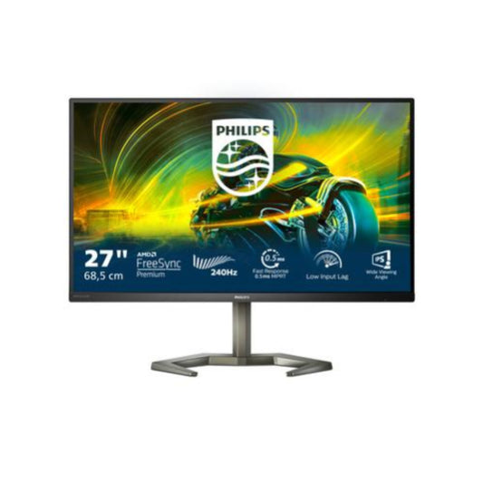 Monitor Philips 68,6 cm (27,0") 27M1N5200PA 1920x1080 Gaming 240Hz IPS 0,5ms 2xHDMI DisplayPort 4xUSB3.2 Pivot Zvočniki  3H sRGB110,2% FreeSync Premium Momentum