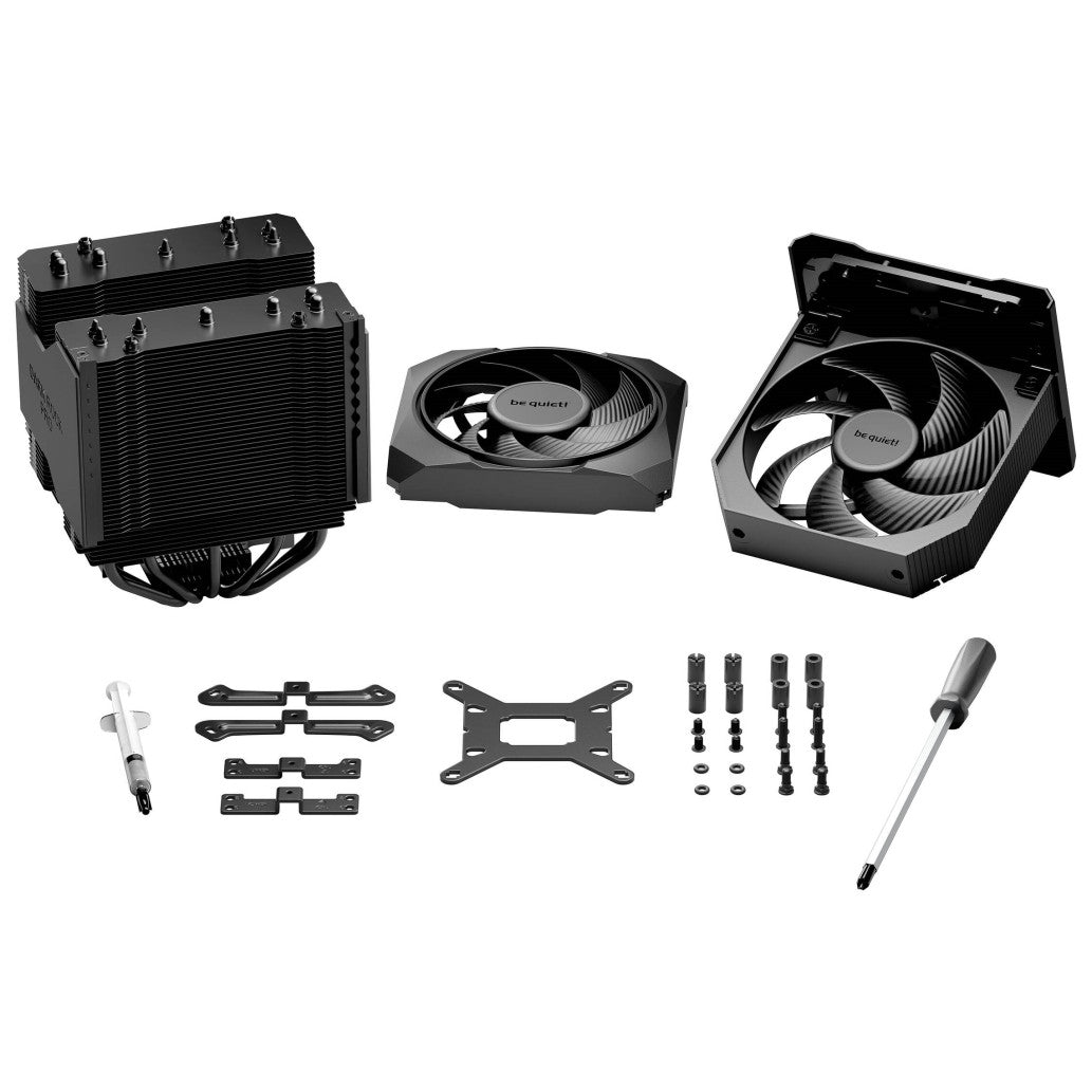 Zračni hladilnik be quiet! Dark Rock Pro 6 Dual-Tower - 32,4 dB 169mm črna (BK048)