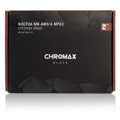 Montažni kit Noctua NM-AM5/4-MP83 - chromax black - AM5/AM4 (NM-AM5/4-MP83 CH.BK.)
