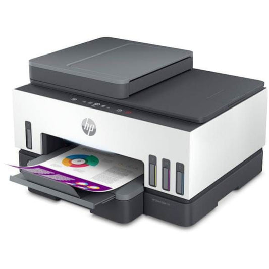 Tiskalnik multifunkcijski brizgalni barvni HP Smart Tank 790 A4 duplex tisk enostransko skeniranje faks USB LAN WiFi 15ppm Cashback 1.8.2025-31.10.2026 - 40€ (4WF66A#670)
