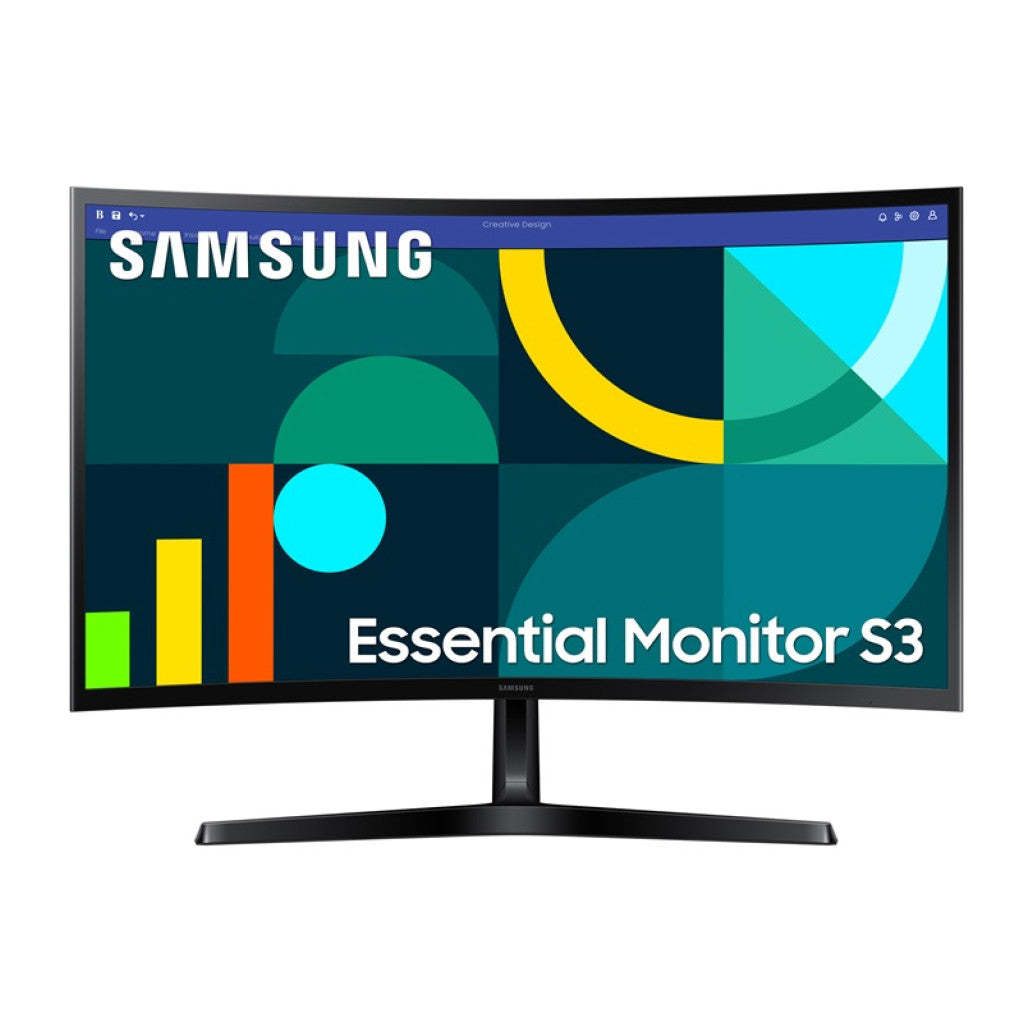 Monitor Samsung 68,6 cm (27,0") S27D366GAU 1920x1080 Curved 100Hz VA 4ms VGA HDMI  sRGB95% EssentialS3