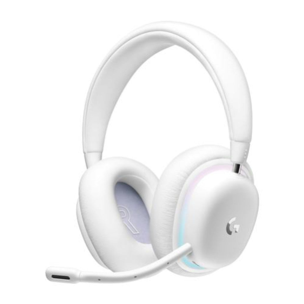 Slušalke Logitech G735 Lightspeed RGB Wireless Gaming bele (981-001083)