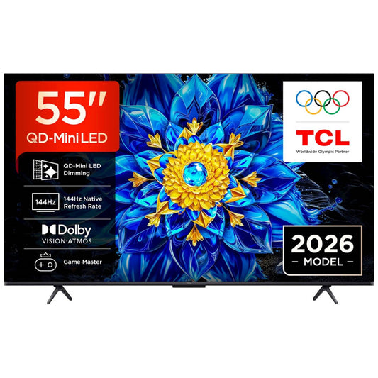 TV sprejemnik TCL 55,0" 139,7 cm 55P8L 3840x2160 QD MINI LED Google TV 4xHDMI WiFi LAN RJ45 BT