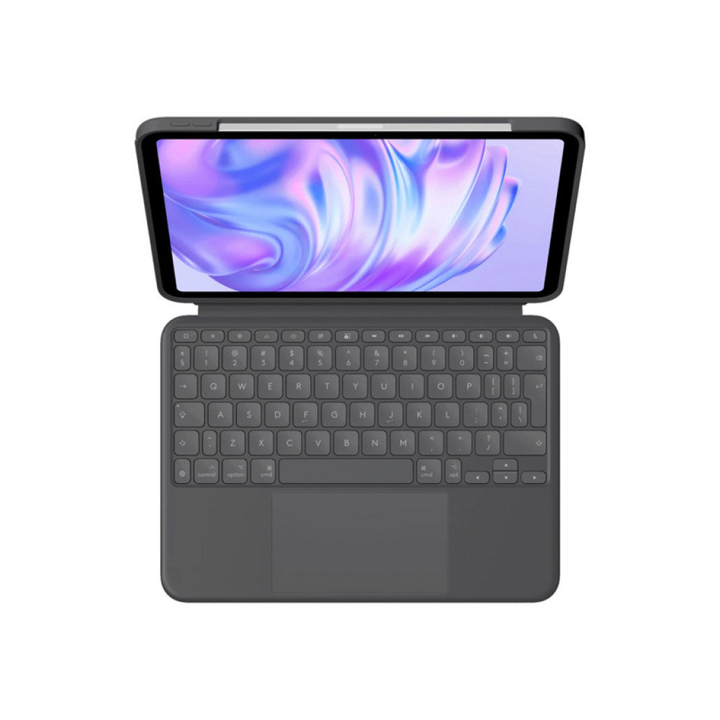 Ovitek s tipkovnico Logitech Combo Touch za iPad Pro 13", M4, grafiten, SLO g.