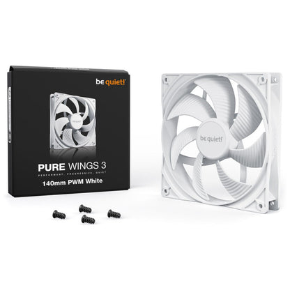 Ventilator be quiet! Pure Wings 3 140mm bela