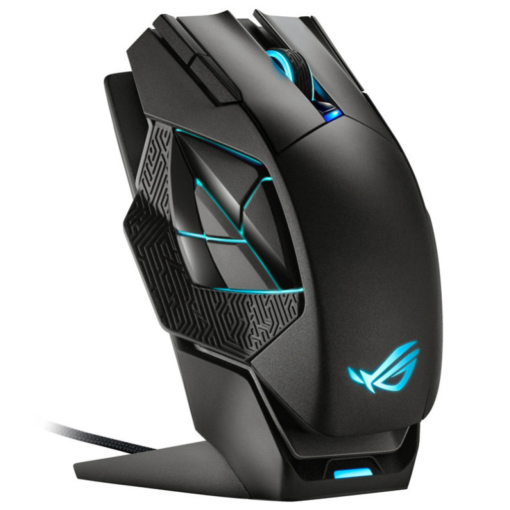 Gaming miška brezžična Asus ROG Spatha X M, črna (90MP0220-BMUA00)