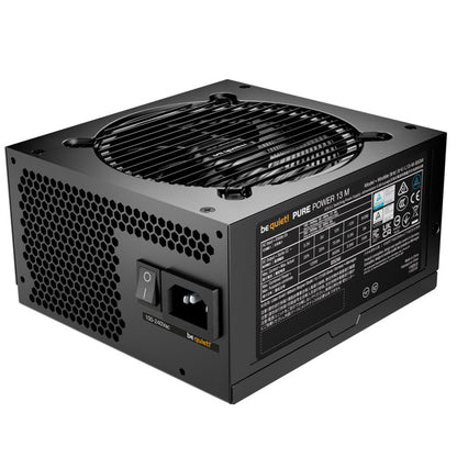 Napajalnik - 850W be quiet! Pure Power 13 M 80Plus Gold 92,8% ATX 3.1 Modular 120mm črna (BP027EU)