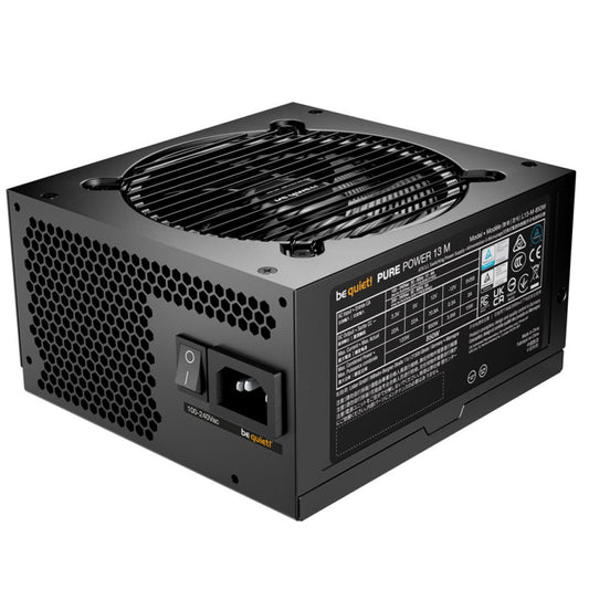 Napajalnik - 850W be quiet! Pure Power 13 M 80Plus Gold 92,8% ATX 3.1 Modular 120mm črna (BP027EU)