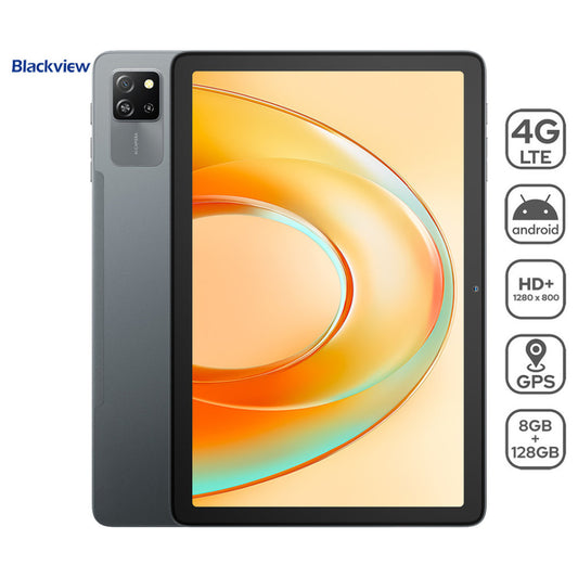 Tablični računalnik 26,6 cm (10,1") Blackview TAB60 LTE 8GB 128GB priložen ovitek in zaščitno steklo Android 15 siva (TAB60_PRO_GREY_8GB)