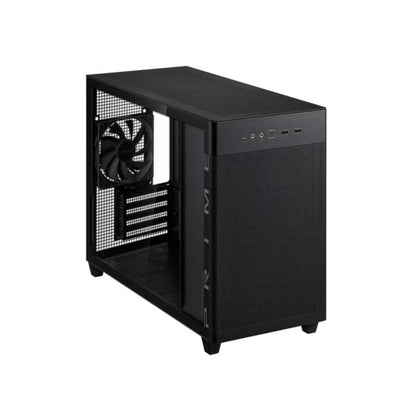 Ohišje Asus Prime AP201 (steklena stranica) miniATX - črna
