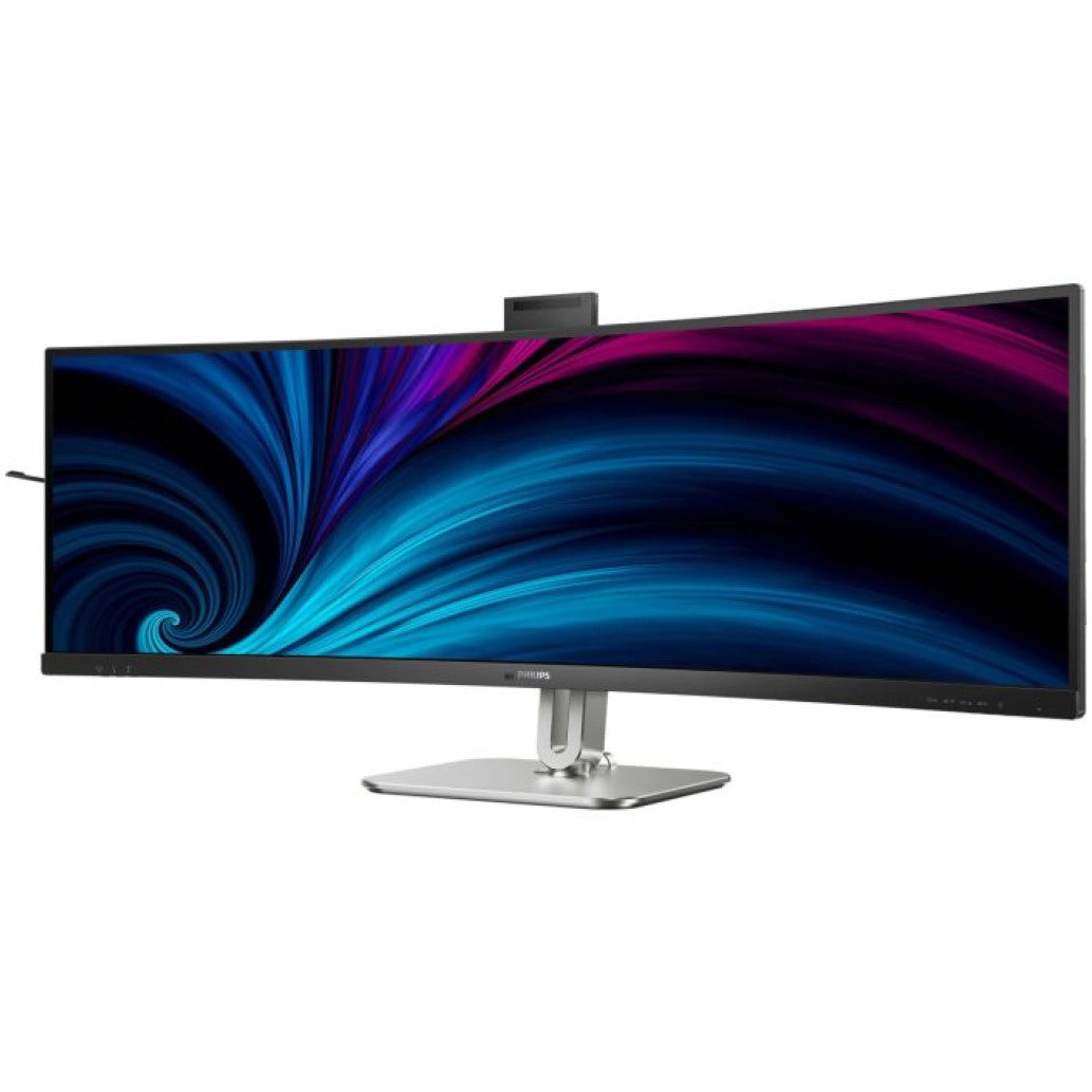 Monitor Philips 124 cm (48,8") 49B2U6900CH 5120x1440 Curved konferenca 75Hz VA 4ms 2xHDMI DisplayPort USB-C 140W 3xUSB3.2 USB-C-Out HAS Kamera Zvočniki 2x5W  3H sRGB119% RJ45 HDR400
