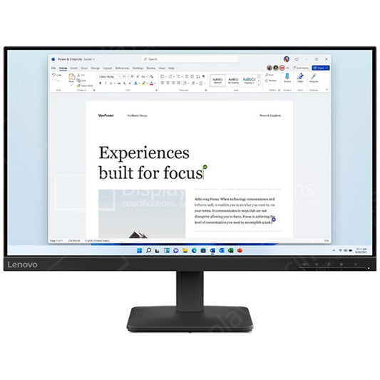 Monitor Lenovo 60,5 cm (23,8") L24-41 1920x1080 100Hz IPS 4ms VGA HDMI  sRGB99%