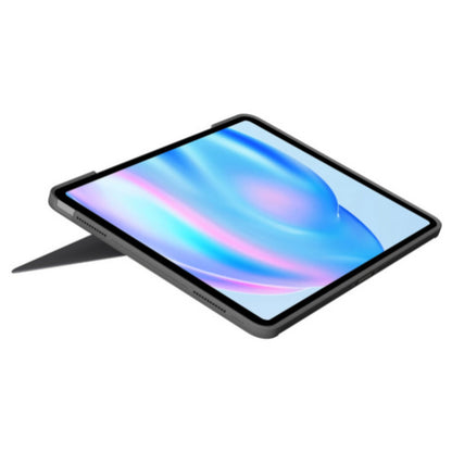 Ovitek s tipkovnico Logitech Combo Touch za iPad Air 13" M2/M3/M4 siv Slo gravura