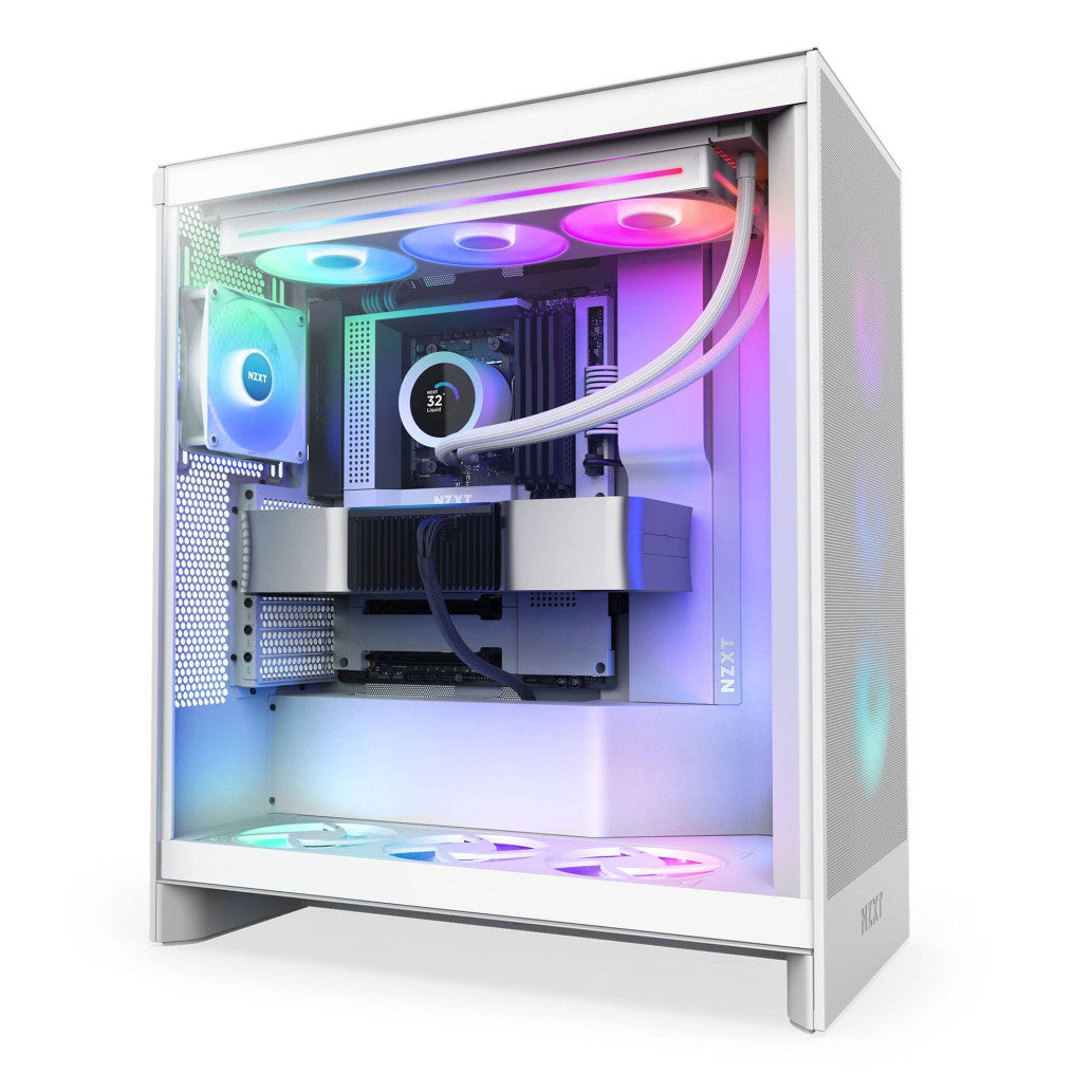 Vodno hlajenje NZXT Kraken Plus - 360mm RGB bela (RL-KR360-W2)