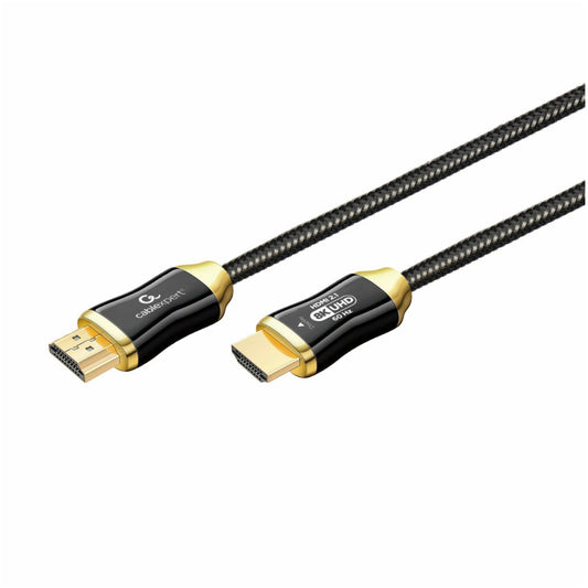 Kabel HDMI(m)=>HDMI(m) v2.0 5,00m UHD 8K/60Hz Cablexpert AOC optični pozlačeni kontakti z ethernet črn Cablexpert (CCBP-HDMI8K-AOC-5M)