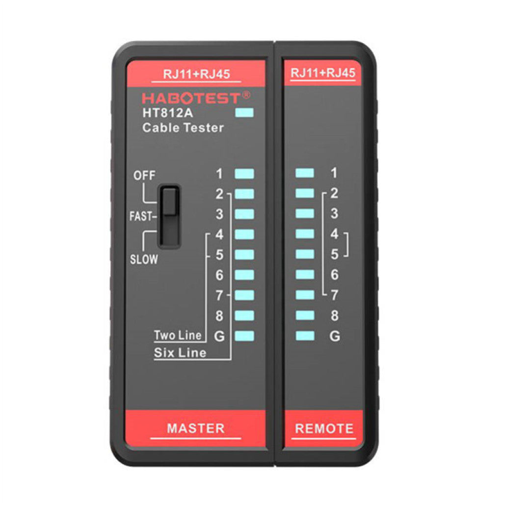 ETH  LAN TESTER OMREŽJA RJ45/RJ11/RJ14/RJ12/RJ9 Habotest HT812A
