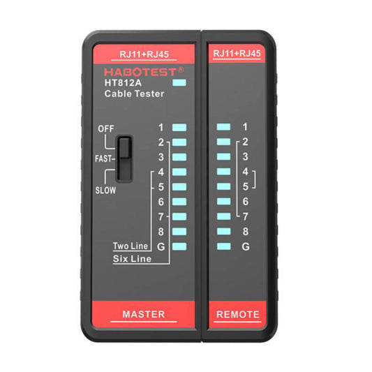 ETH  LAN TESTER OMREŽJA RJ45/RJ11/RJ14/RJ12/RJ9 Habotest HT812A