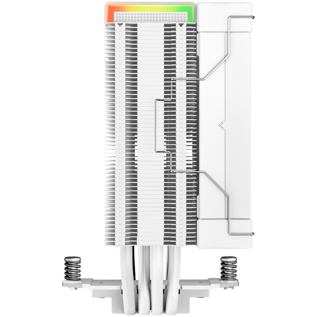 Zračni hladilnik DeepCool AK400 Digital - 28 dB 156mm RGB bela (R-AK400-WHADMN-G)