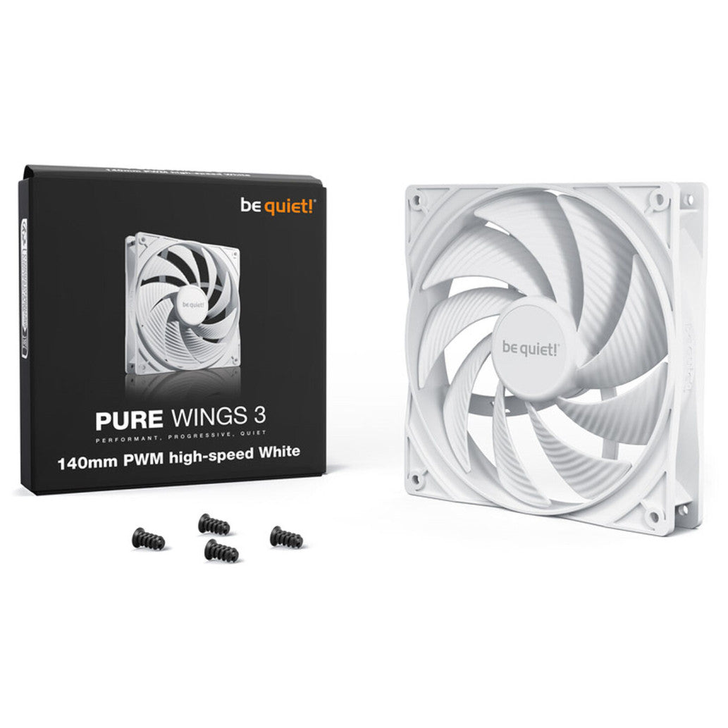Ventilator be quiet! Pure Wings 3 High speed 140mm bela