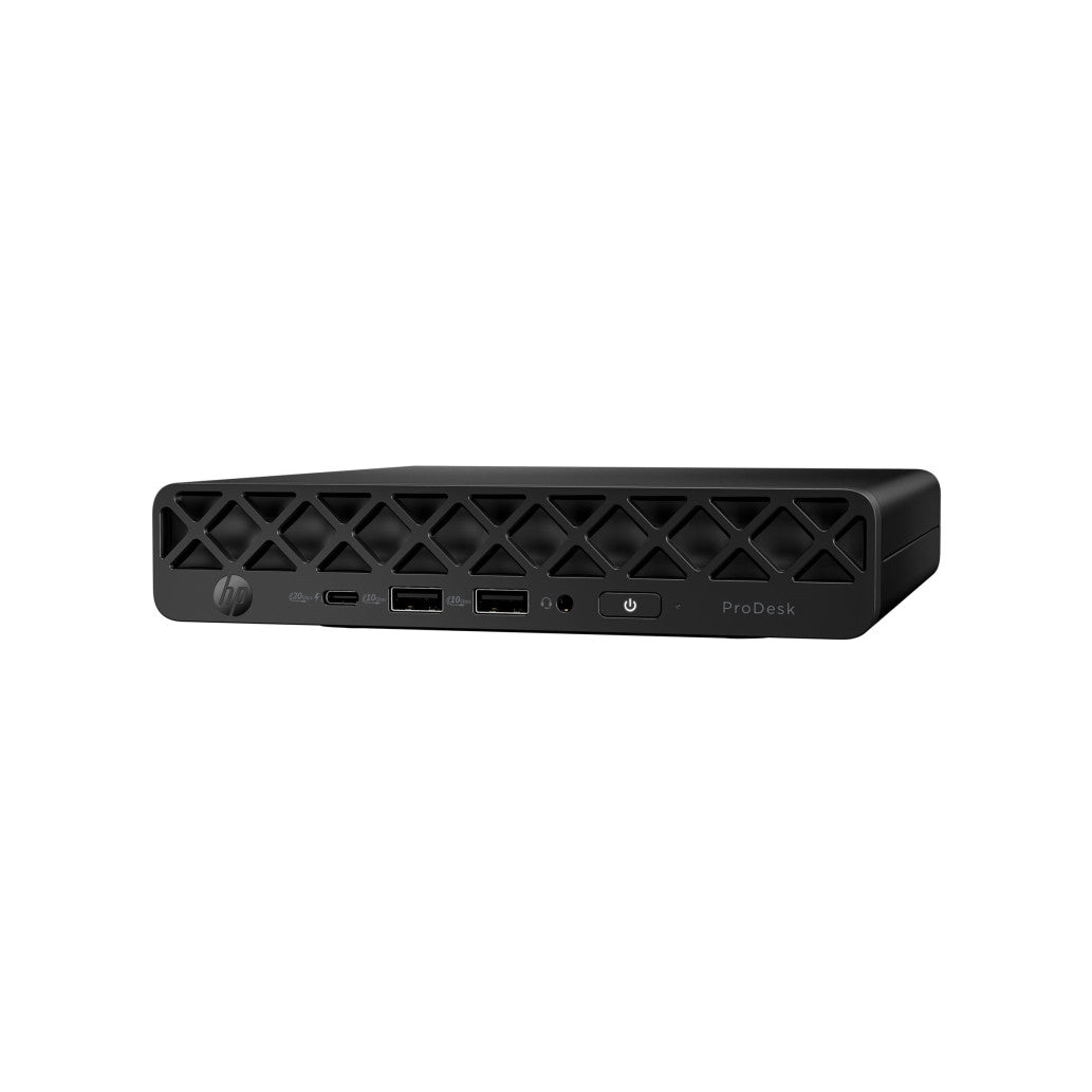 Računalnik HP Mini ProDesk 4 G1i AI PC Ultra 5-235T/Q870/16GB-DDR5/512GB/-/Intel grafika HDMI 2xDP USB-C/WiFi RJ45/90W-89%/Win11Pro črna NP B6YZ8ET#ABD