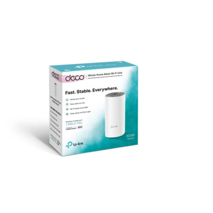 Usmerjevalnik brezžični mrežni sistem TP-Link Deco E4 WiFi5 802.11ac AC1200 867Mbit/s MESH MU-MIMO 2xLAN 2x notranja antena (Deco E4(1-pack))
