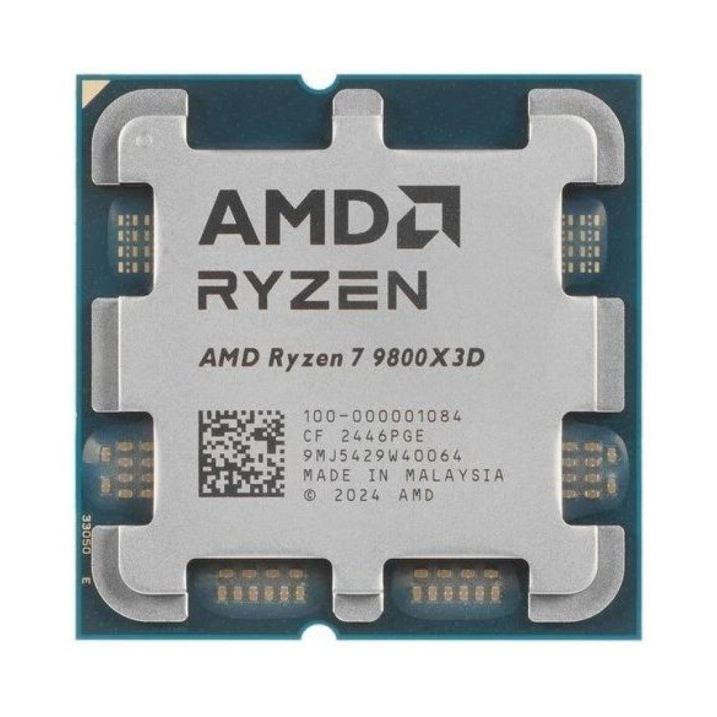Procesor AMD AM5 Ryzen 7 9800X3D 8C/16T 4,7/5,2GHz tray 120W grafika Radeon brez hladilnika