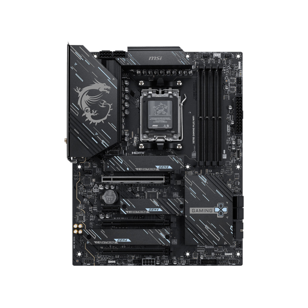 Osnovna plošča AM5 MSI X870E GAMING PLUS WIFI ATX HDMI