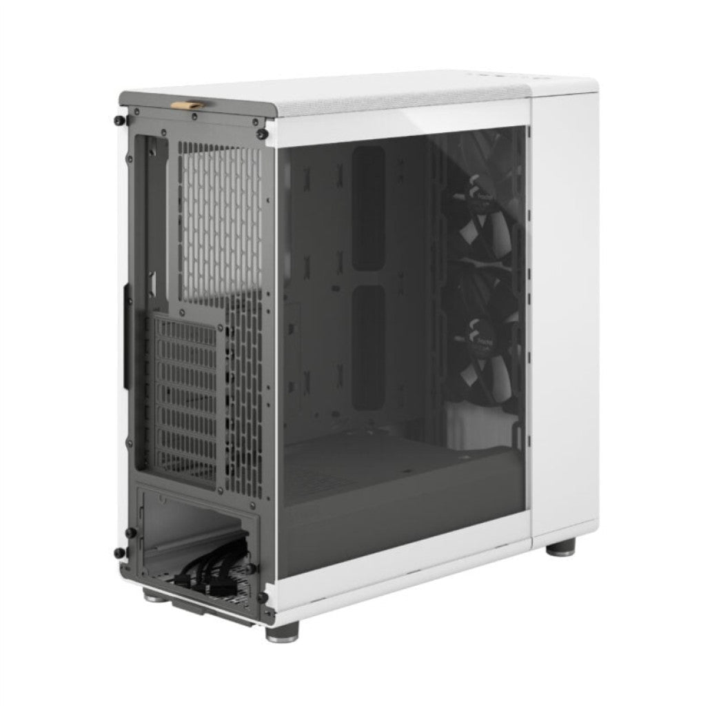 Ohišje Fractal Design North Chalk (steklena stranica) MidiATX - bela