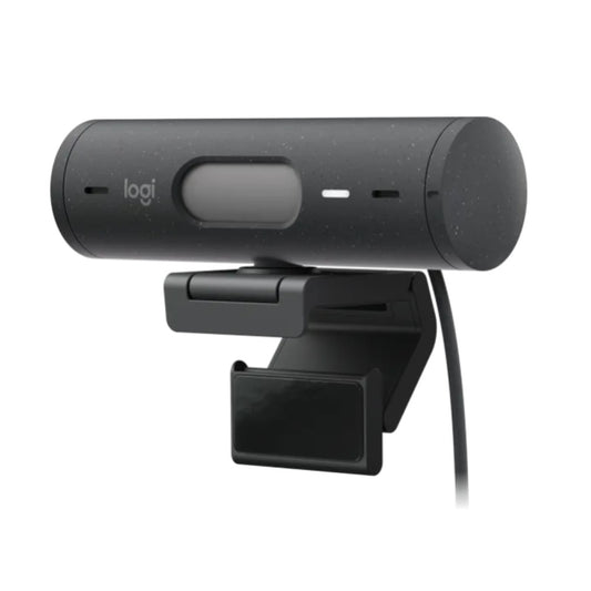 Spletna kamera Logitech BRIO 505 Business 4MP FHD 30FPS 90° USB-C grafitna Autofokus 4xdigitalni zoom dvojni mikrofon pokrov za lečo (960-001459)