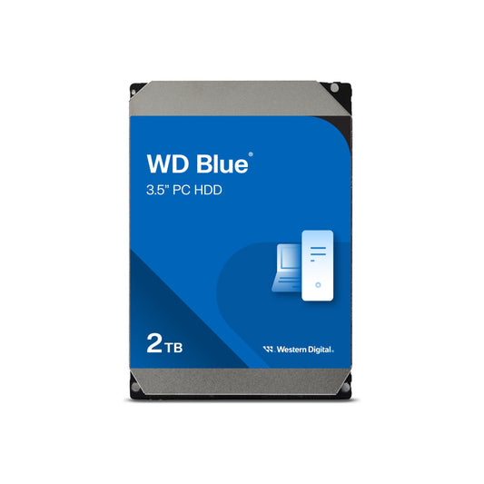 Trdi disk 3,5" 2TB SATA WD Blue 5400rpm 64MB (WD20EARZ)