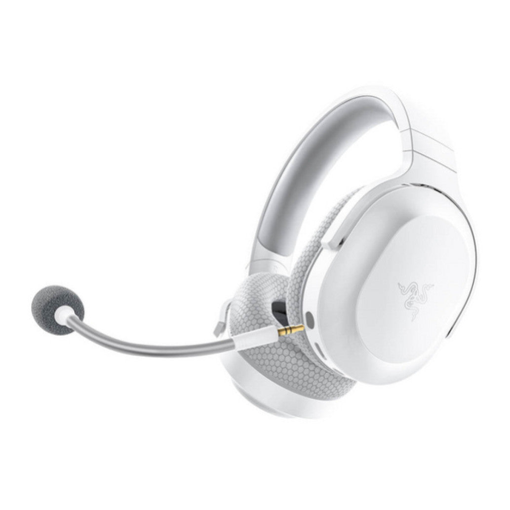 Slušalke brezžične naglavne 2,4 GHz stereo Razer Barracuda X Wireless Mercury (2022) - bele (RZ04-04430200-R3M1)