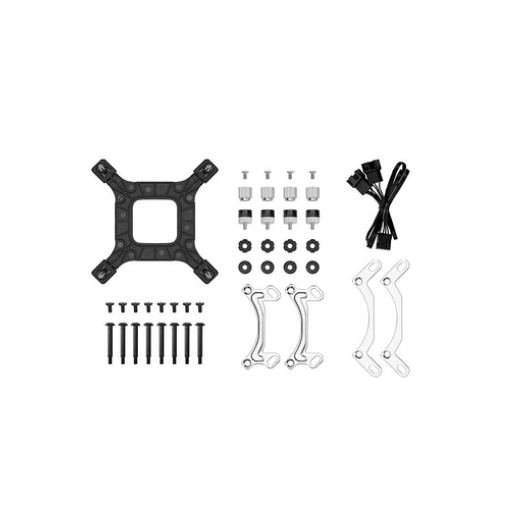 Vodno hlajenje DeepCool LE240 V2 - 240mm ARGB črna (R-LE240-BKAMMC-G-2)