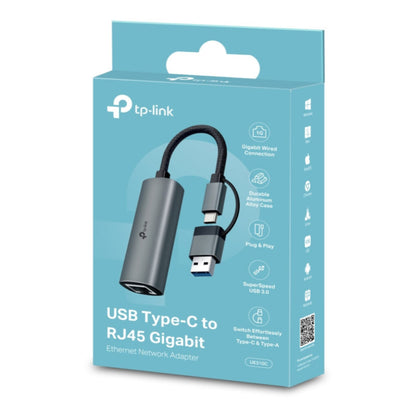 Mrežni adapter USB-C/A => RJ45 10/100/1000 TP-Link (UE310C)