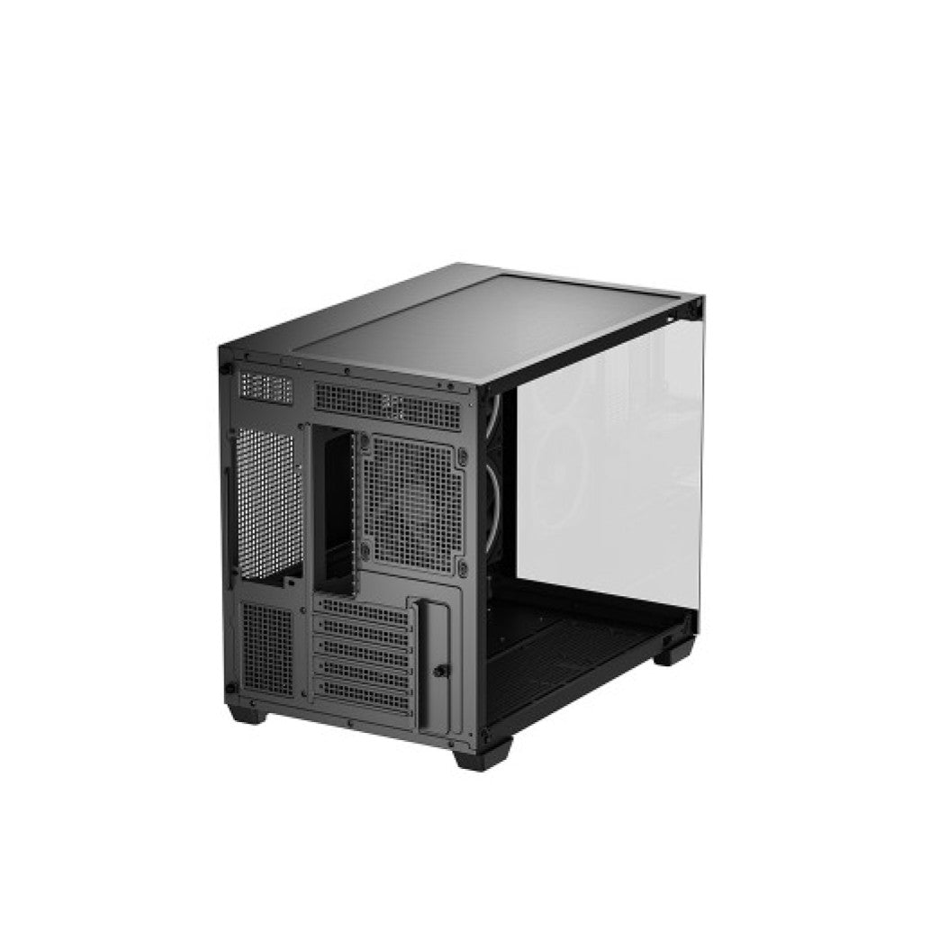 Ohišje Deepcool CG330 3F microATX - črna RGB