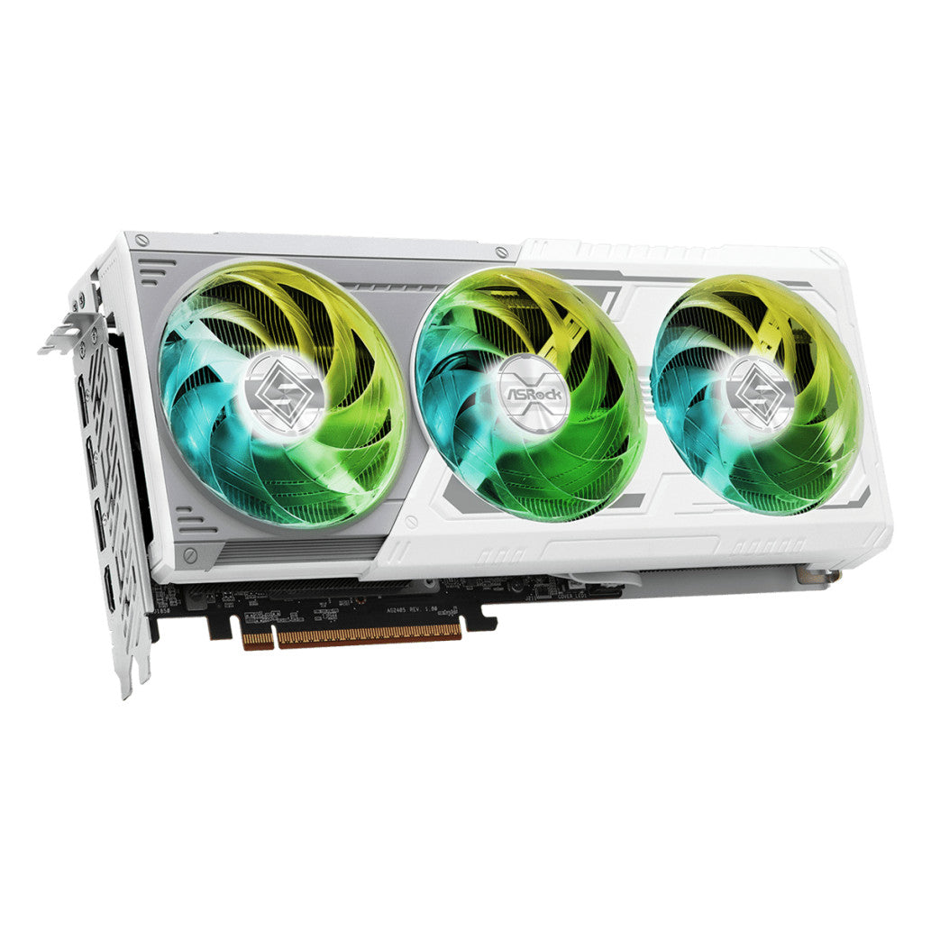 Grafična kartica AMD RX9070 XT Asrock Steel Legend bela - 16GB GDDR6  | 1xHDMI 2.1b 3xDisplayport 2.1a (RX9070XT SL 16G)