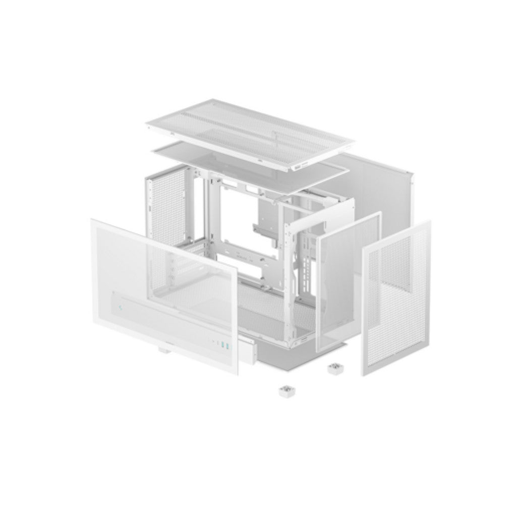 Ohišje Deepcool CH260 microATX - bela