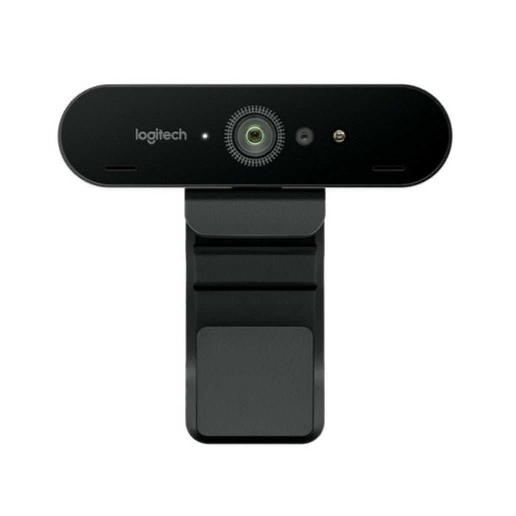 Spletna kamera Logitech BRIO 4K 4MP 4K UHD 60FPS USB črna Autofokus 5xZoom mikrofon z redukcijo šuma Windows Hello (960-001106)