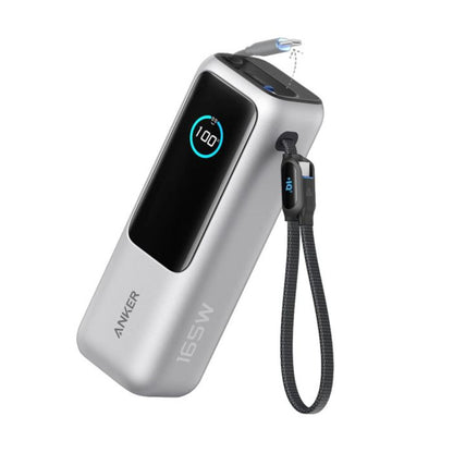 Prenosna baterija Anker Powerbank 25000mAh 165W PD 1x USB-A 3x USB-C srebrna (A1695H41)
