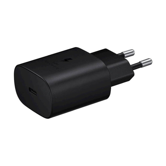 Hišni polnilec Samsung 25W EP-TA800 220V => USB-C črn (EP-TA800NBEGEU)
