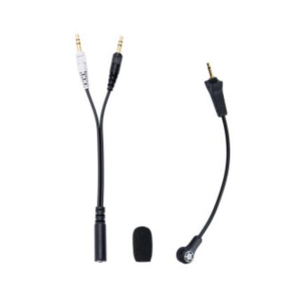 Slušalke žične naglavne 2x 3,5mm Audio-Technica ATH-G1 Gaming z mikrofonom  - črne