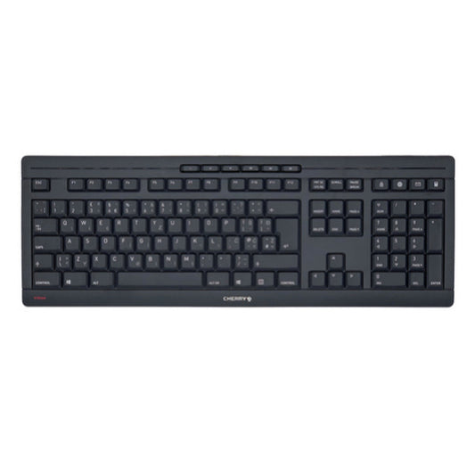 Tipkovnica brezžična Cherry Stream US international | SLO gravura črna (JK-8550GB-2)