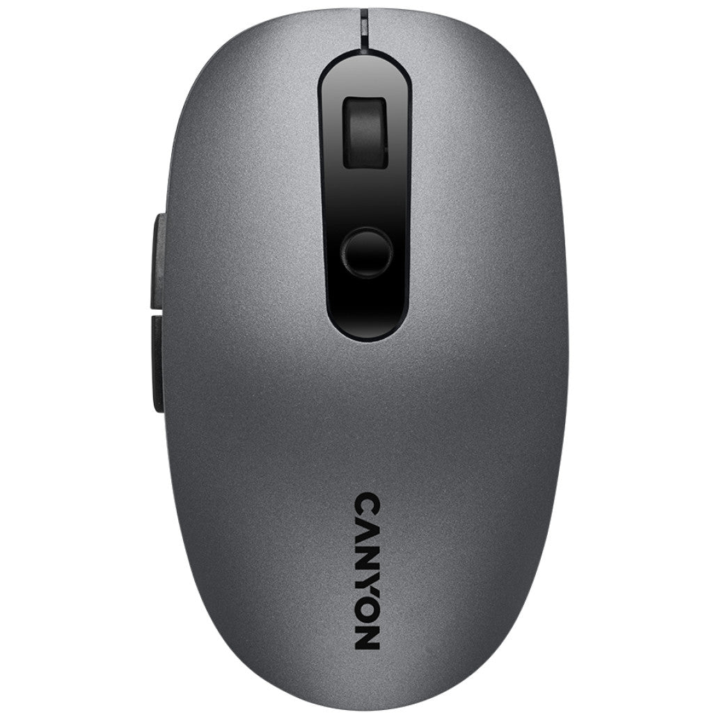 Miš brezžična + Bluetooth Canyon MW-9 2-v-v 1500DPI 6 gumbov siva (CNS-CMSW09DG)