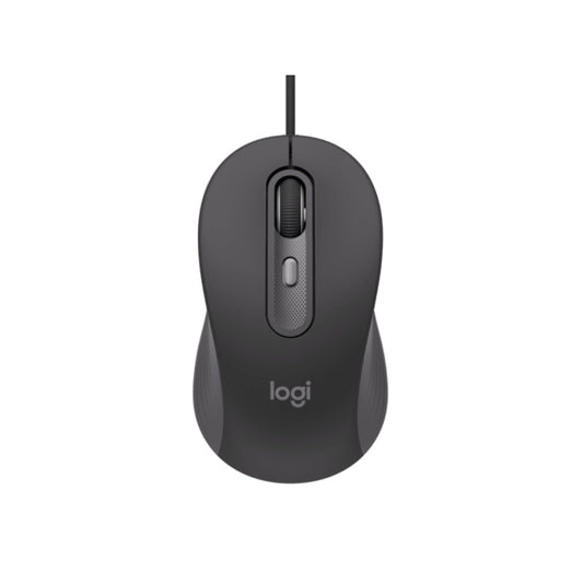 Miš Logitech USB-A Signature M520 črno-siva For Business 4000DPI (910-007511)