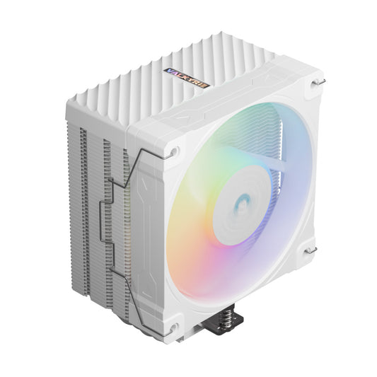 Zračni hladilnik Valkyrie Surge SL125 - 30,5 dB 157mm RGB bela (VK-SUR125W)