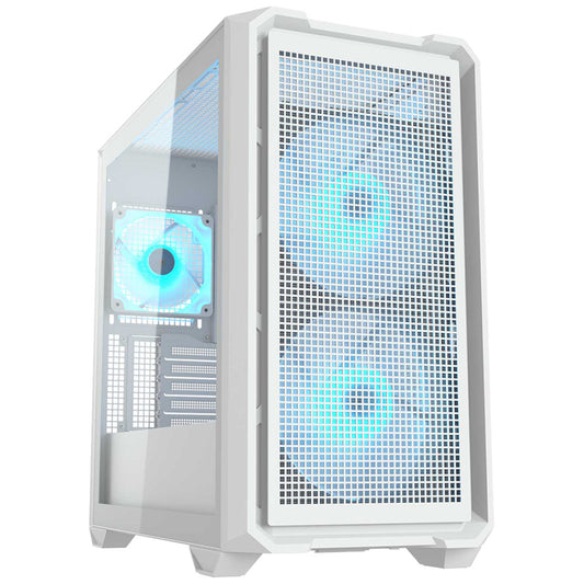 Ohišje Cougar MX600 miniATX - bel RGB