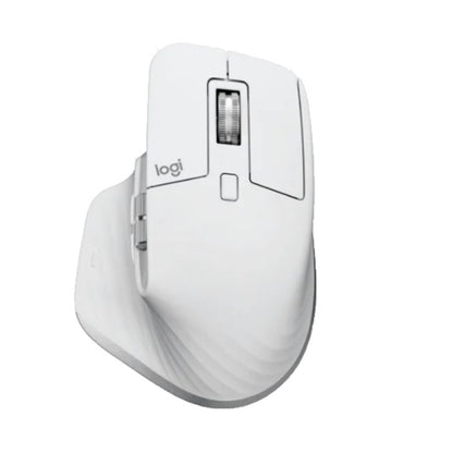 Miš brezžična + Bluetooth Logitech MX Master 3S Performance 8000DPI Unifying svetlo siva (910-006560)