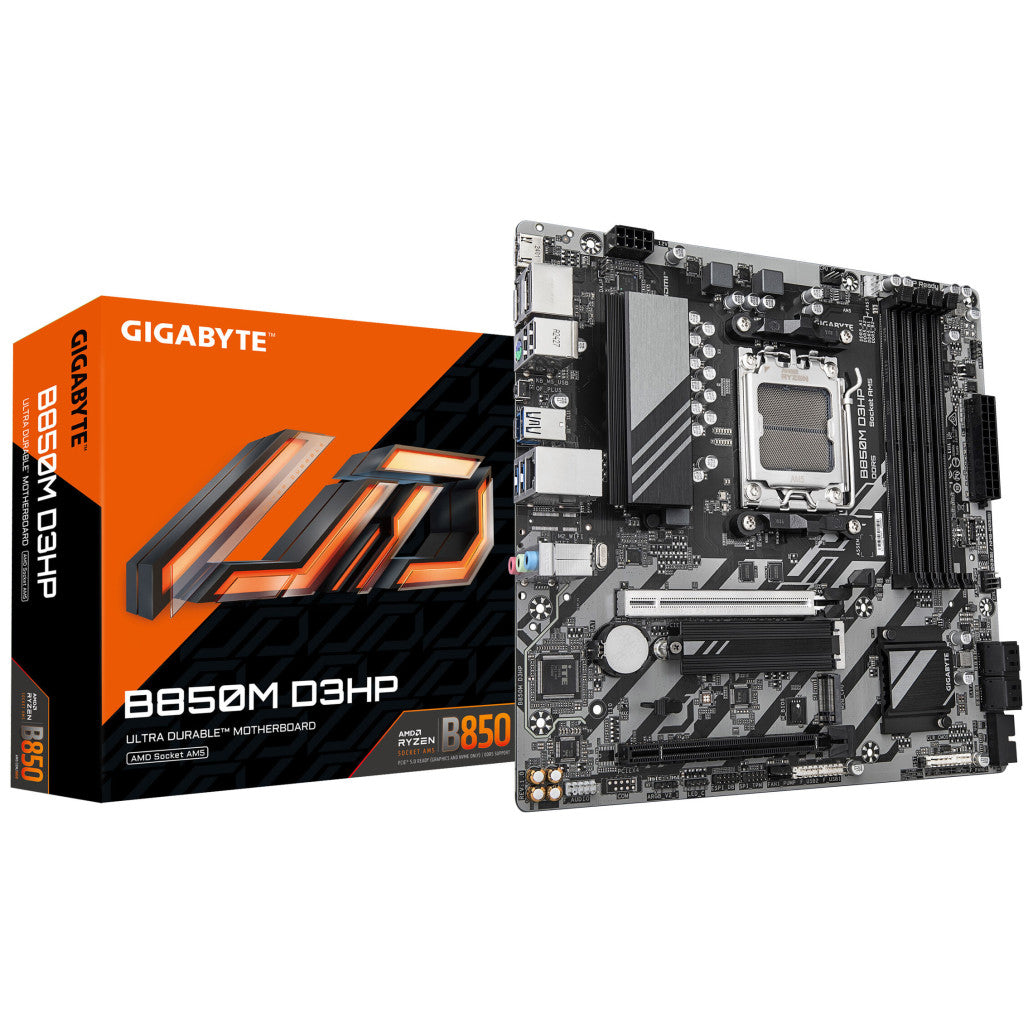 Osnovna plošča AM5 GigaByte B850M D3HP microATX 1xHDMI 2xDisplayPort