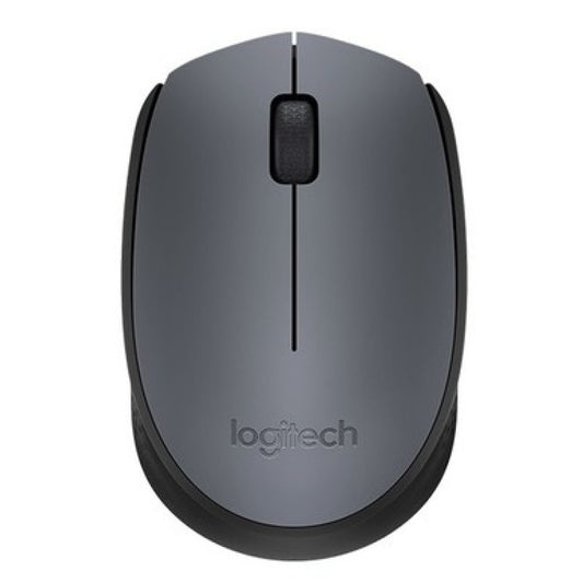 Miš Logitech brezžična optična za notesnike M170 siva (910-004642)