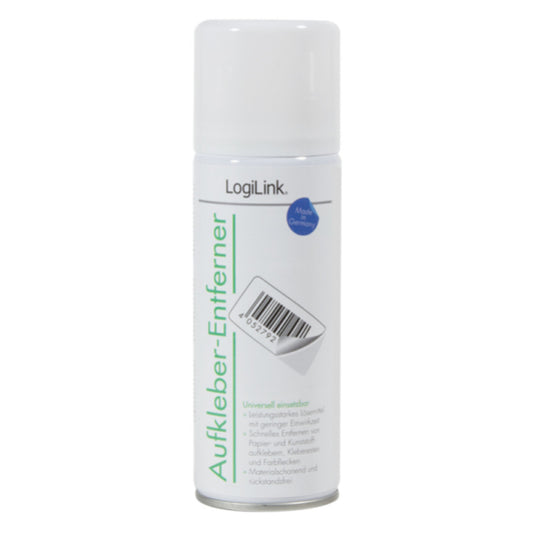 ČISTILO za odstranjevanje nalepk in lepil 200ml LogiLink (RP0016)