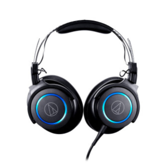 Slušalke žične naglavne 2x 3,5mm Audio-Technica ATH-G1 Gaming z mikrofonom  - črne